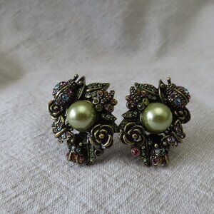 Heidi Daus Secret Garden earrings